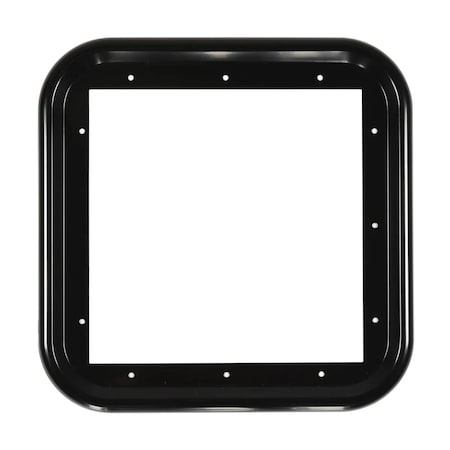 House 2022107546 Water Heater Door Trim Ring, Black HO3027717